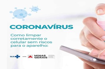 Foto - MATERIAL INFORMATIVO SOBRE CORONAVÍRUS - MINISTÉRIO DA SAÚDE
